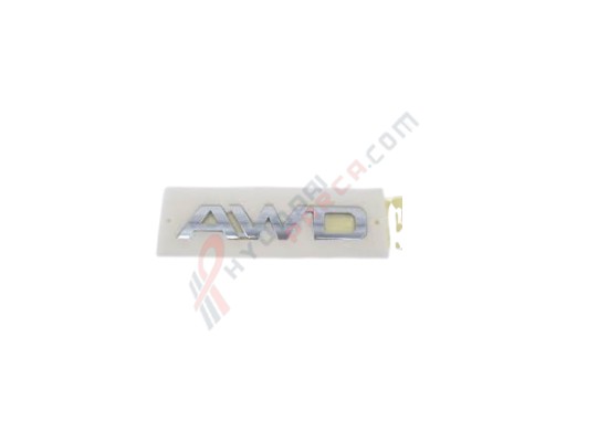 AMBLEM AWD YAZISI SPORTAGE 86342-3W000-HMC